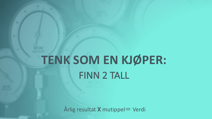 verdivurdering av bedrift